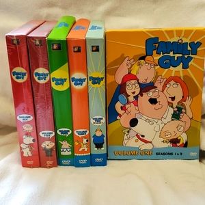 Family Guy  6 volume DVD set  EUC